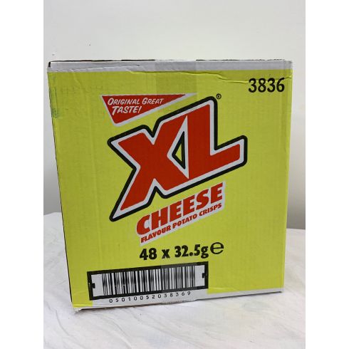 Box of Cheese XL Crisps 48 x 32.5g