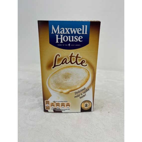 Maxwell House Latte 8 x 12.5g Sachets